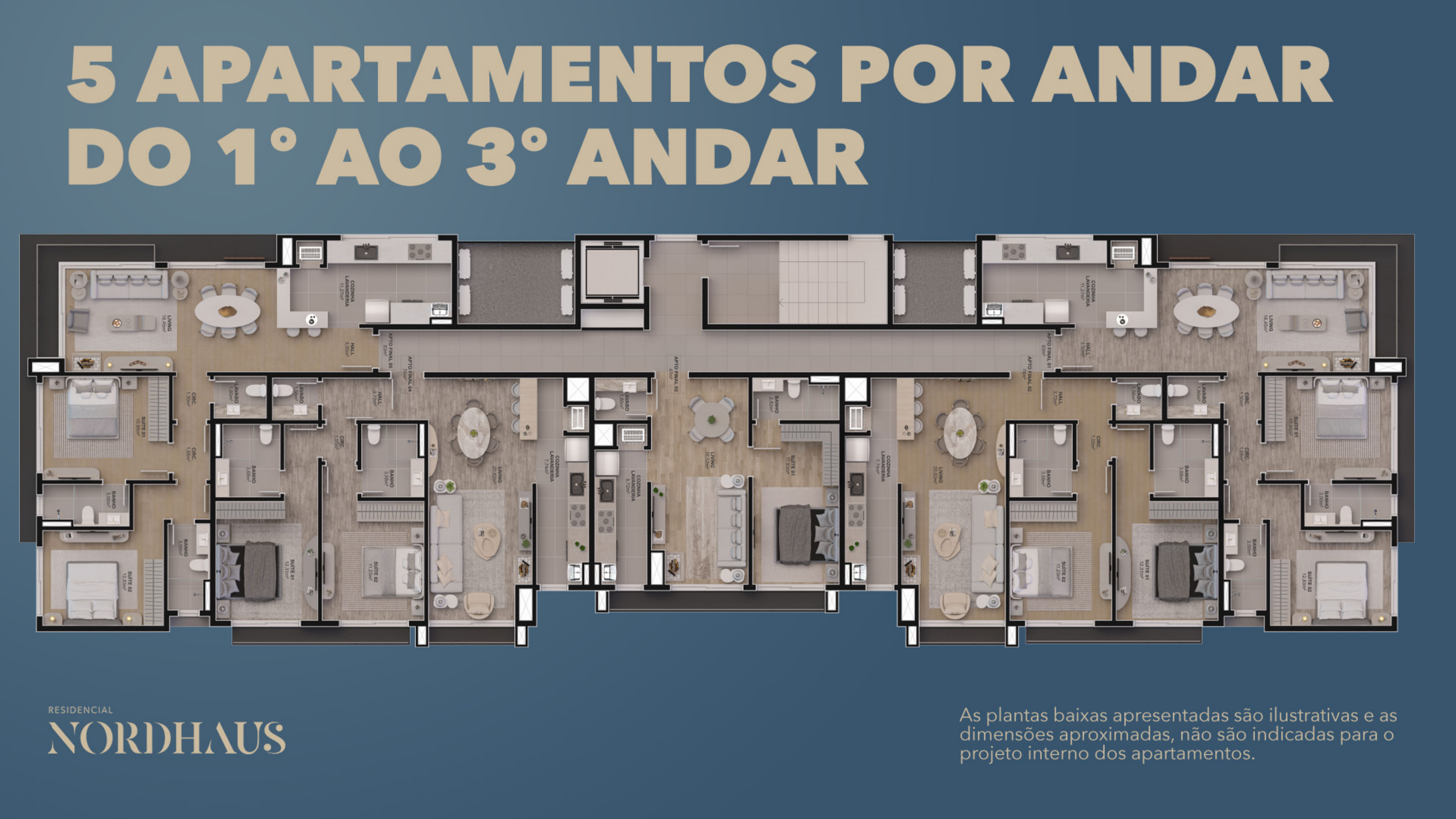 Planta do andar
